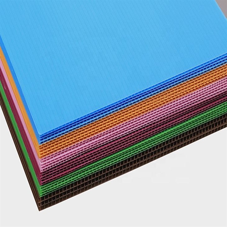 Fluted Corrugated PP Plastic Sheet