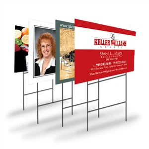 Aangepaste tuinborden met inzet