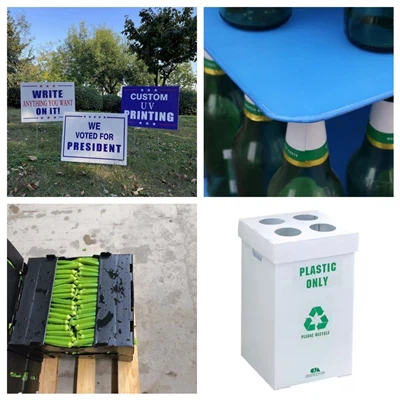 Toepassingen van golfkartonplaten (holle PP-platen)