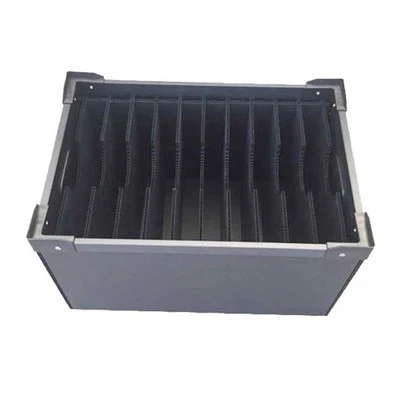ESD golfkartonnen plastic doos