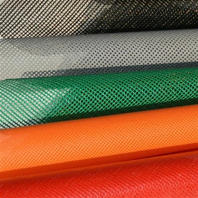 Polyester mesh-stof met vinylcoating